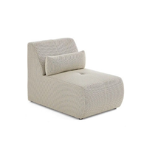 Lisa Design Onyx - fauteuil sans accoudoirs - en tissu mailles 3D