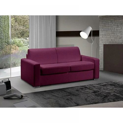 Inside 75 Canapé lit 3-4 places MASTER convertible EXPRESS 160 cm Tweed Cross fushia MATELAS 18 CM INCLUS