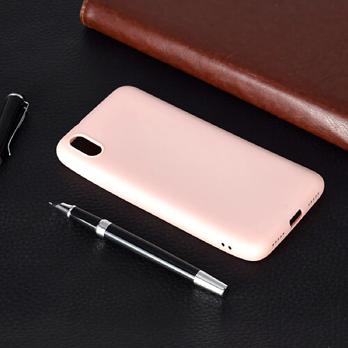 Wewoo Coque Souple Pour Xiaomi Redmi 7A bonbons TPU Couleur rose