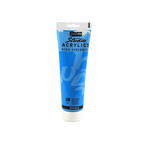 Pebeo Peinture acrylique opaque - Bleu - 250 ml