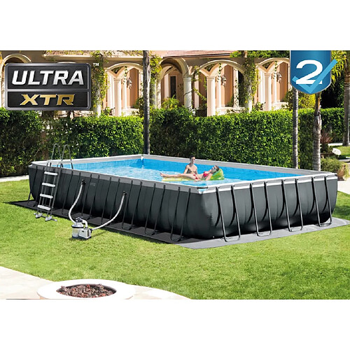 INTEX Ensemble de piscine Ultra XTR Frame Rectangulaire 975x488x132 cm