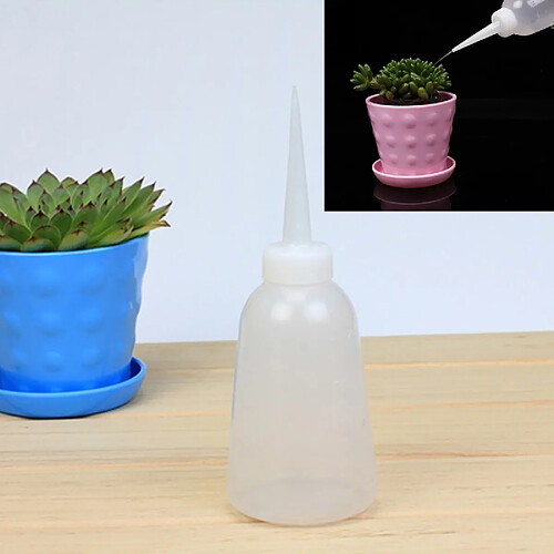 Wewoo Grande Bouteille Droite Bouche Verser Bouilloire Succulents Outils À Laver Bouteilles En Plastique D'alcool, Capacité: 250ml