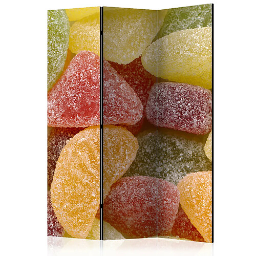 Artgeist Paravent - Tasty fruit jellies [Room Dividers] [135x172]