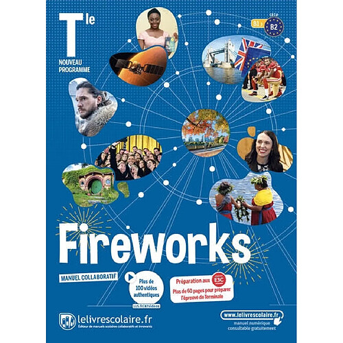 Fireworks, terminale, B1-B2 : manuel collaboratif : nouveau programme · Occasion