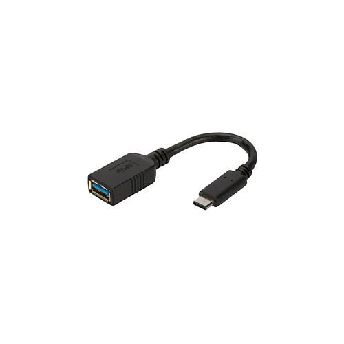 DIGITUS Câble adaptateur USB 3.0, USB-C - USB-A, 0,15 m ()