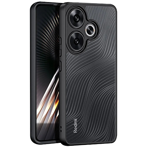 Dux Ducis Coque pour Xiaomi Poco F6 Antichoc Motif Boréal Noir