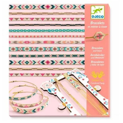 Djeco Kit de bracelet et metier a tisser minuscules