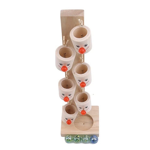 Universal Jouet en bois créatif clown table en marbre jeux amusants pour enfants clown marbre boule de marbre jeux interactifs jouets éducatifs | Quartier