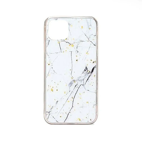 Funda de Protección Forcell Marble Blanca para iPhone 11 Pro Max