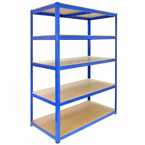 Monstershop Monster Racking - 3 Rayonnages T-Rax Bleus 120cm x 60cm x 180cm