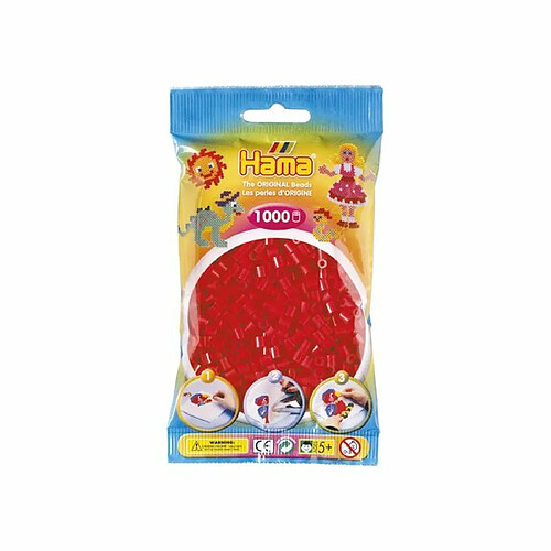 HAMA Perles en sachet - Rouge