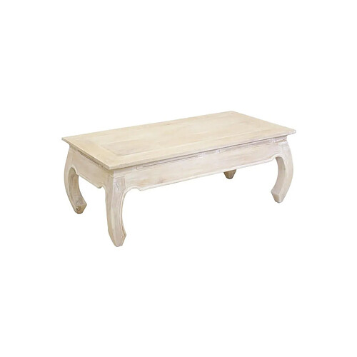 Aubry Gaspard Table basse en acajou Opium 120 x 60.