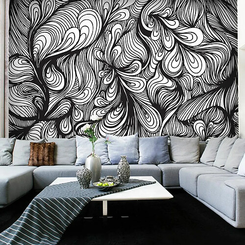 Paris Prix Papier Peint Noir & Blanc Style Rétro 309 x 400 cm