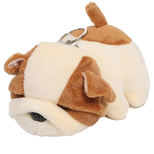 Universal 11 cm en peluche et conception de chien en peluche - Toychain doux Toybrown