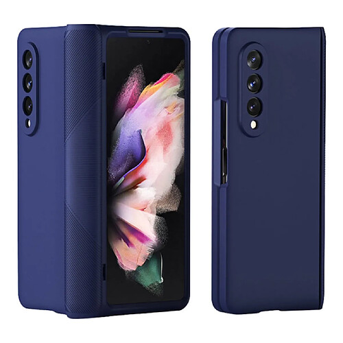 Coque en TPU anti-chute, antichoc bleu pour votre Samsung Galaxy Z Fold3 5G