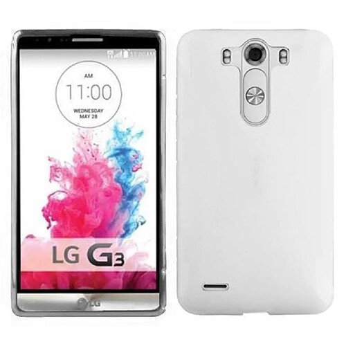 Cadorabo Coque LG G3 Etui en Transparent