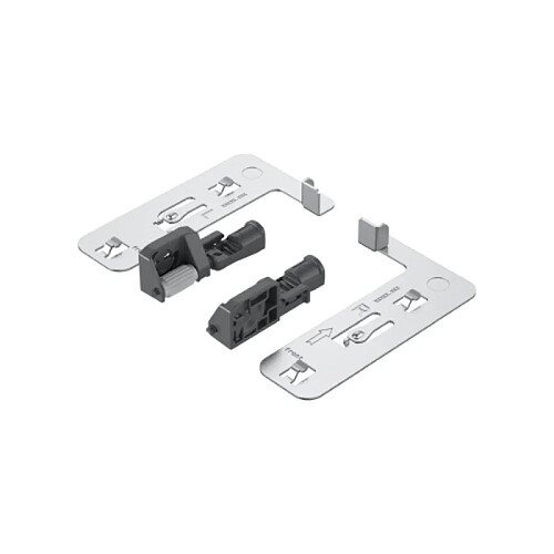 Hettich Accessoire de réglage en profondeur Actro You 5D kit complet