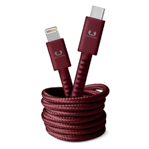 Fresh'n Rebel Câble USB-C - Lightning "Fabriq", 1,5m, Ruby