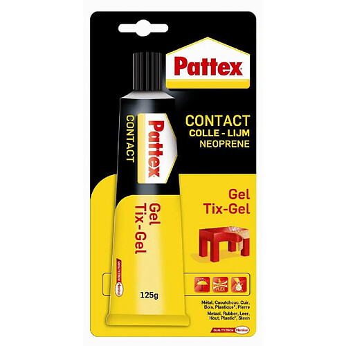 Colle contact gel PATTEX - blister 125g - 1563697