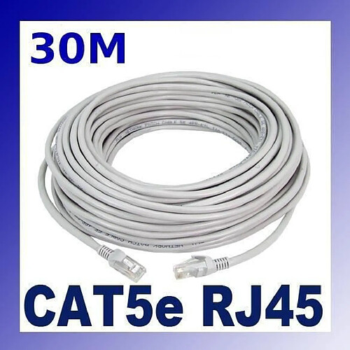 XY Cable Ethernet blindé FTP 30m CAT5 - XYCYD821D1109