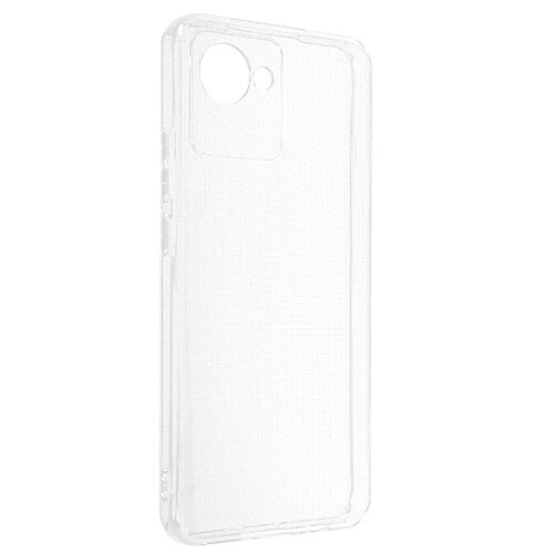 Avizar Coque Realme C30 Silicone Gel Flexible Fine et Légère Transparent