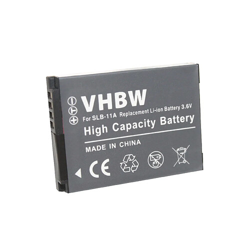 vhbw Batterie LI-ION compatible avec SAMSUNG Digimax, remplace SLB-11a