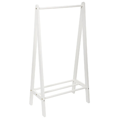 Atmosphera, Createur D'Interieur Portant pour enfant simple - hauteur 115 cm - Blanc