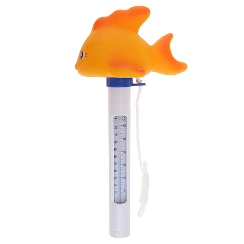 piscine et spas thermomètre flottant température de l'eau de natation avec corde goldfish