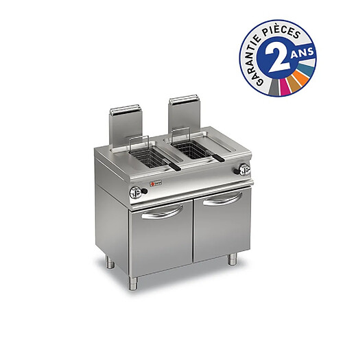 Friteuse à Gaz sur Meuble - 2 x 10 L - 2 x 9,5 kW - Baron