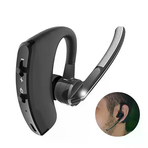 Écouteurs bluetooth sans fil, casque d'appel mains libres, réduction du bruit, casque de sport avec micro