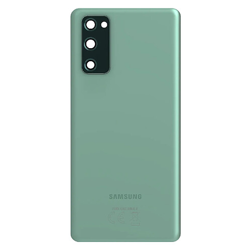 Samsung Vitre arrière pour Samsung Galaxy S20 FE Original Service Pack Vert