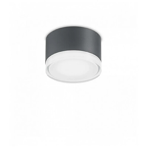 Ideal Lux Plafonnier Anthracite URANO 1 ampoule