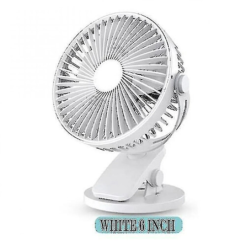 Ventilateur à Clip Usb 360 Refroidissant Un Mini Refroidisseur Super Muet Portable à 3 Vitesses Pour Les Ventilateurs De Bureau De Bureau