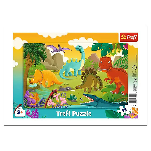 Trefl- für Kinder AB 3 Jahren Puzzle de 15 pièces, 31359, coloré