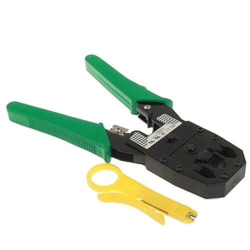 Wewoo Vert Outils de sertissage RJ45-RJ12-RJ11