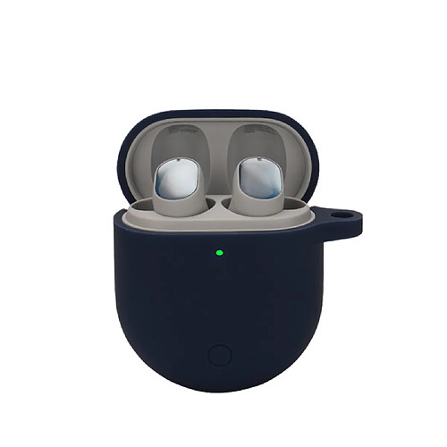 Coque en silicone avec boucle de suspension bleu nuit pour votre Xiaomi Redmi AirDots 3 Pro