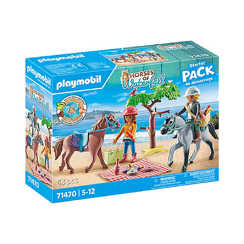 Playmobil® 71470 Amélia et Ben avec chevaux