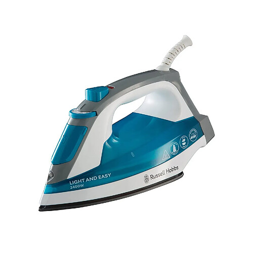 Russell Hobbs 23590-56 fer à repasser Fer à repasser à sec ou à vapeur 2400 W Bleu, Blanc