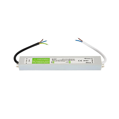 Ledkia Bloc d'Alimentation Étanche 24V DC 50W 2A IP67