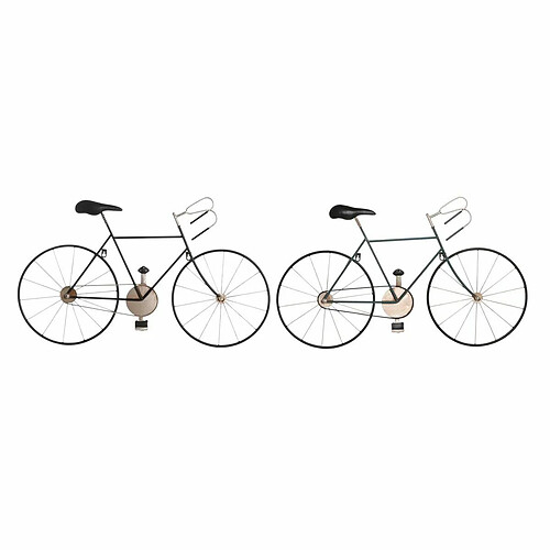 Figurine Décorative DKD Home Decor 78 x 2,5 x 45 cm Bicyclette Vintage (2 Unités)