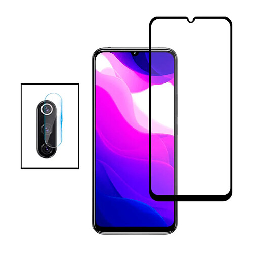 PHONECARE Kit Film Caméra Arrière + Film de Verre Trempé 5D Full Cover pour Samsung Galaxy A50