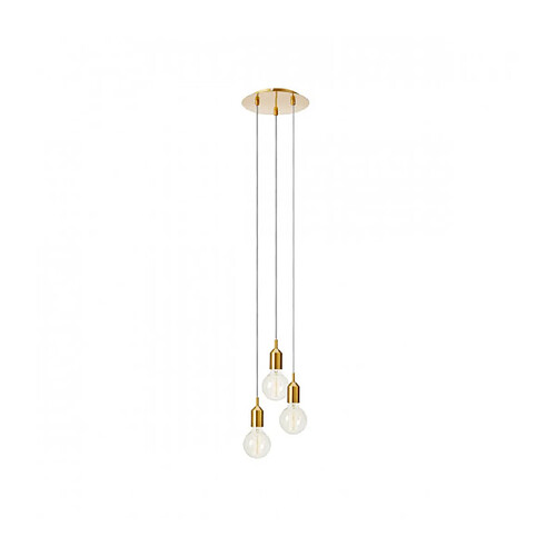 Markslojd Suspension Bronx Métal Bronze 3 ampoules 152cm