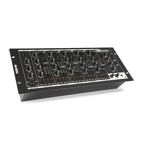 Power Dynamics Table de mixage USB 6 canaux égaliseur 3 bandes rack 19"" Power Dynamics