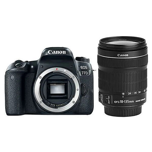 CANON EOS 77D + EF-S 18-135mm F3.5-5.6 IS STM (White Box)