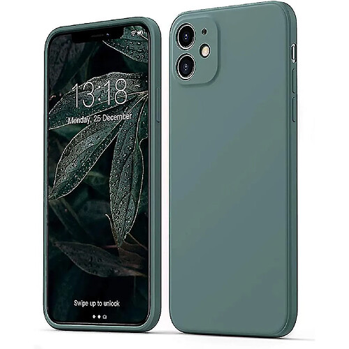 Universal Case de silicone liquide Ultra Slim compatible avec iPhone 11 6,1 pouces |Amélioré