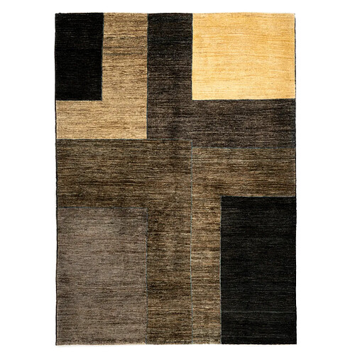 Vidal Tapis de laine 233x167 brun Juma