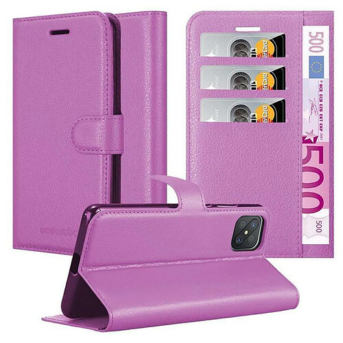 Cadorabo Coque Oppo A92s Etui en Violet