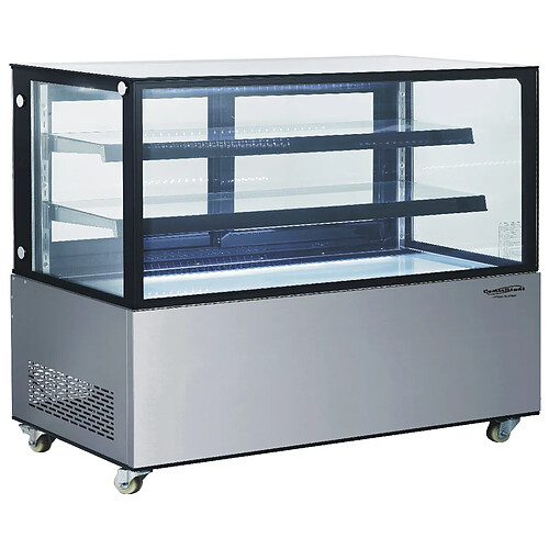 Vitrine Réfrigérée Professionnelle 4 Faces Vitrées - 470 L - Combisteel