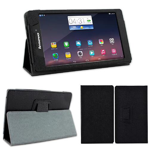 Xeptio Housse Lenovo Tab 2 A10-70 noir