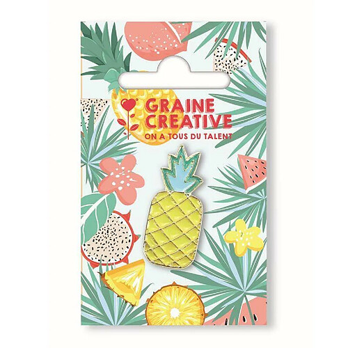 Graines Creatives Pin's - Ananas